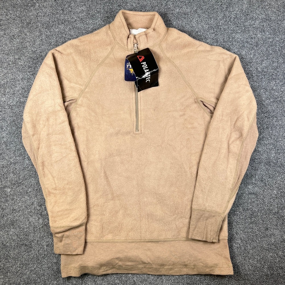 Peckham Shirt Mens M Long Brown Mid Weight Flame Resistant FR Nomex Made in USA